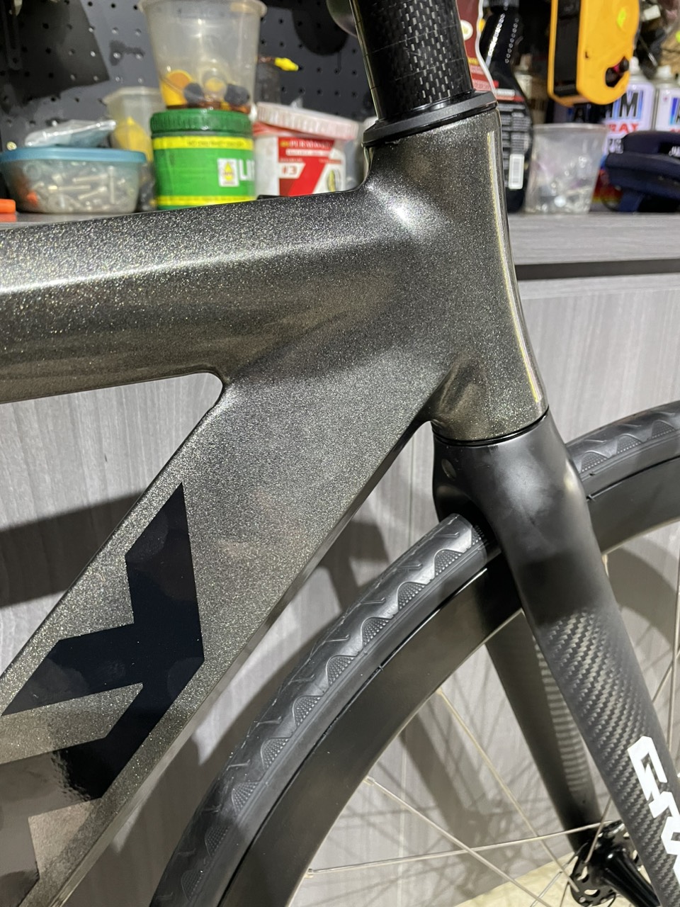 Xe đạp Fixed Gear Gray Full nhôm