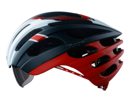Mũ bảo hiểm xe đạp Royal JC25 Trắng đen đỏ
