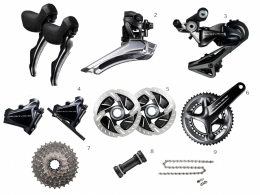 Shimano Groupset Dura Ace R9120 Hydraulic Disc Brakes
