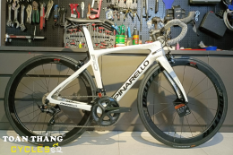 Xe đạp đua Pinarello F10 105 R7000 Deuter White Black