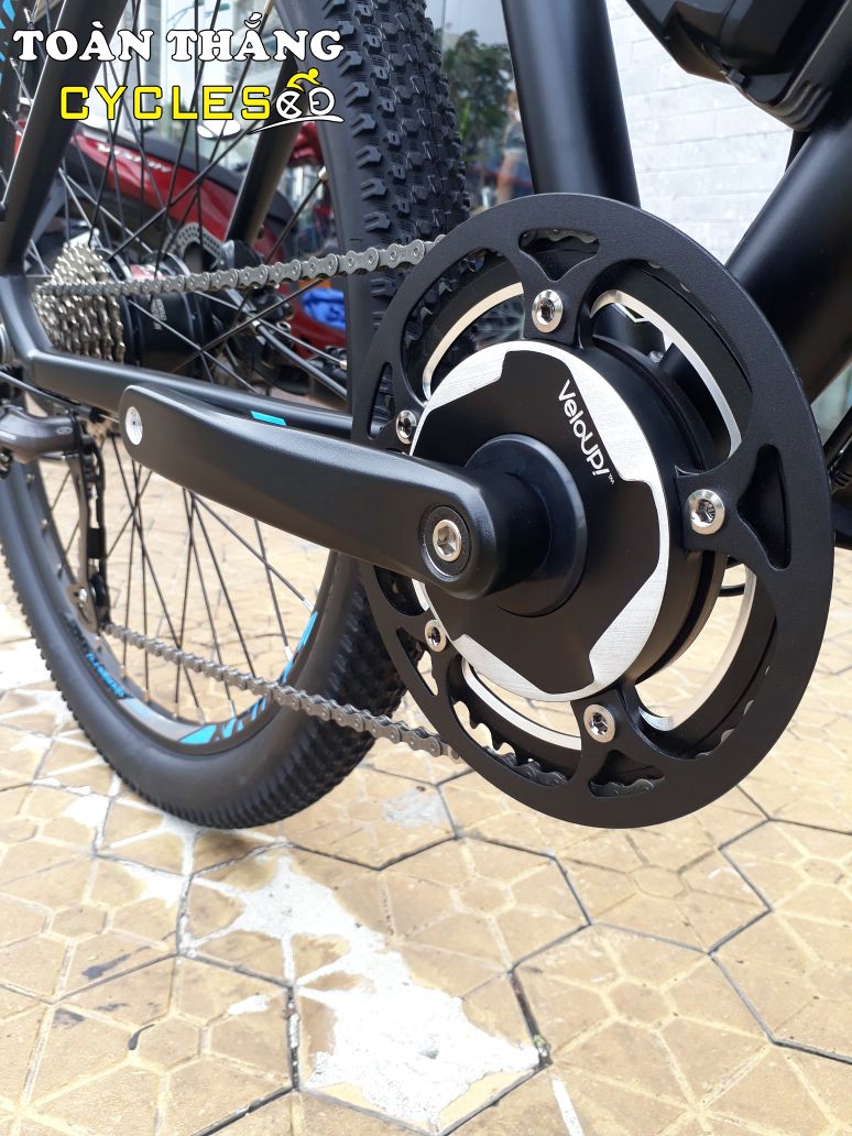 Xe đạp địa hình trợ lực TRINX X-TREME X1E Black Blue 2018