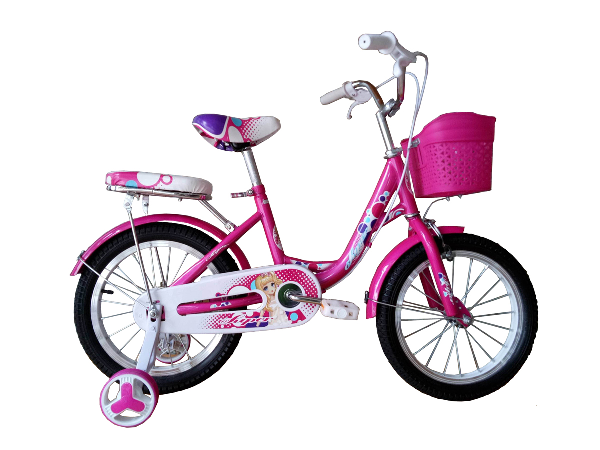 Xe đạp trẻ em Supper S16 pink