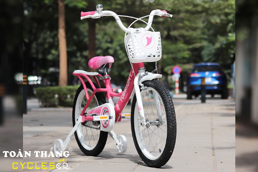 Xe đạp trẻ em TOPRIGHT Star Princess 16 inch Đỏ