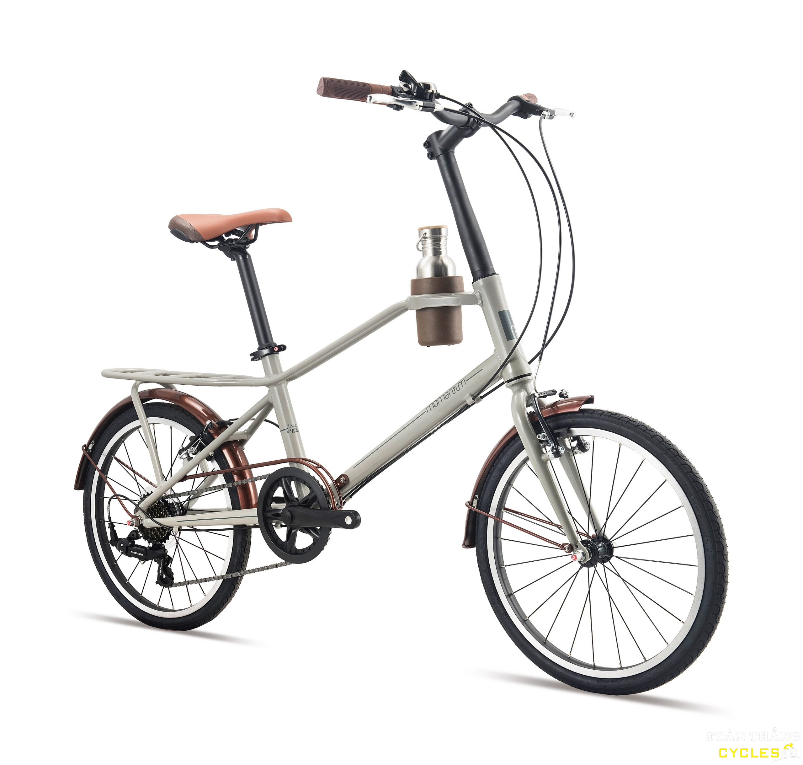 Xe đạp đường phố MOMENTUM 2023 INEED ESPRESSO Ghi